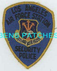 CALIFORNIA,LOS ANGELES AIR FORCE STATION SECURITY POLICE 1
